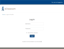 Tablet Screenshot of eclassroom.nisd.net