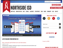 Tablet Screenshot of nisd.net